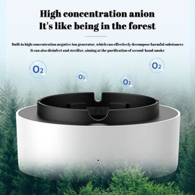 تصویر زیرسیگاری مدل مکنده دود 