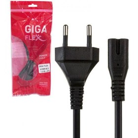 تصویر کابل 1.5 متری برق 2 پین گیگافلکس GIGA Flex GIGA Flex CABLE 1.5