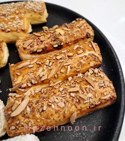 تصویر شیرینی ساق عروس با کرمفیل درجه یک 