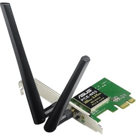 تصویر کارت شبکه بی‌سیم PCI-E ایسوس مدل PCE-N53 Asus PCE-N53 Dual-Band Wireless-N600 PCI-E Adapter