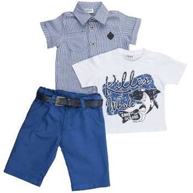 تصویر ست لباس پسرانه Cool مدل 51147B ا Cool 51147B Baby Boy Clothing Set Cool 51147B Baby Boy Clothing Set