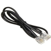 تصویر سیم تلفن دو سر سوکت 