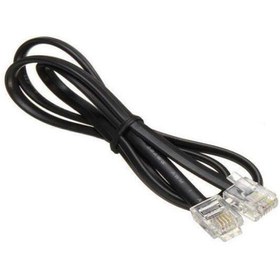 تصویر سیم تلفن دو سر سوکت 