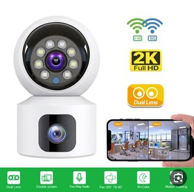 تصویر دوربین مداربسته تحت شبکه سیمکارت خور دو لنز 4مگاپیکسل مدل SQ001-4G SQ001-4G CAMERA