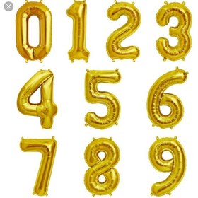 تصویر بادکنک اعداد 