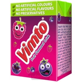 تصویر نوشیدنی طبیعی با طعم میوه ویمتو 125 میلی لیترVimto Vimto Fruit Flavoure Drink 125 ml