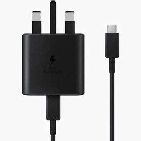 تصویر شارژر دیواری سامسونگ ( اصلی ) مدل EP _ TA800 به همراه کابل USB-C Samsung Charger 25W PD Original