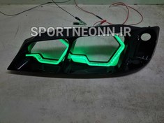 تصویر چراغ اسپرت پارس طرح i8 (فلاپ نئون دار) 