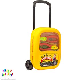 تصویر اسباب بازی ست ابزار آلات کیفی چمدانی برند درج ا Dorj brand luggage bag tool set toy Dorj brand luggage bag tool set toy