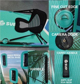 تصویر پدل برد Sunrise برند E-SUP 