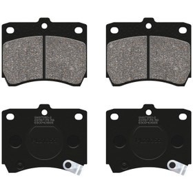 تصویر لنت ترمز پارس مناسب چرخ جلو سایپا پراید 151(متالیک) کد 21355 Pars Lent PL21355 Front Brake Pad for Saipa 151