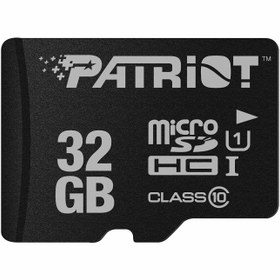 تصویر رم میکرو اس‌دی 32 گیگابایت Patriot LX Series Class 10 