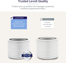 تصویر دستگاه تصفیه هوا لوویت - Levoit Air Purifier for Home with True HEPA Filter 