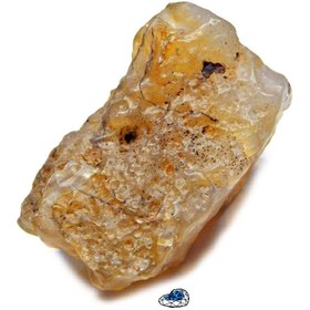 تصویر سنگ عقیق عسلی زیبا نمونه راف و معدنی و تامبل رودخانه S701 