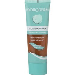 تصویر ماسک اسکراب هیدرودرم حجم ۱۰۰ میلی‌لیتر پاکسازی و لایه بردار با رایحه ارگان 