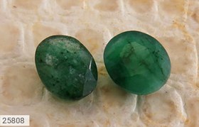 تصویر نگین زمرد خوش رنگ کد 25808 