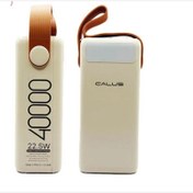 تصویر پاور بانک کالوس مدل Fast-h40 ظرفیت 40000 میلی آمپر Calus Fast-h40 40000mAh Power Bank