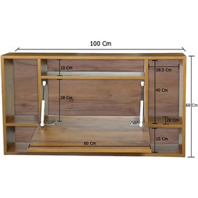 تصویر میز تحریر دیواری CH 
