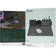 تصویر ماوس پد وایرلس گرین Green Lion Mouse Pad Wireless Charger – فروشگاه اینترنتی سعیدیان کالا 