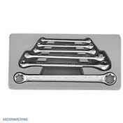 تصویر ست آچار دو سر رینگ ستاره ای 6 عددی فورس مدل 5062 