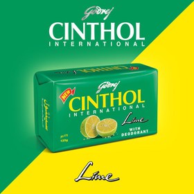 تصویر صابون سینتول ۱۲۵ گرم رایحه لیمو – Cinthol Lemon soap 