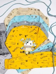تصویر بلوز شلوار بچگانه پسرانه طرحدار 