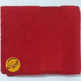 تصویر حوله حمامی ترک حوله حمامی دو رویه گره