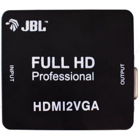 تصویر مبدل HDMI به VGA برند JBL (HDMI to VGA) 