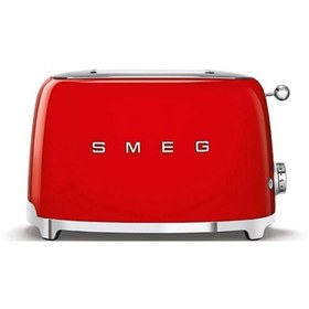تصویر توستر اسمگ مدل TSF01 رنگ قرمز SMEG TSF01RD Toaster