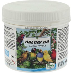 تصویر مکمل کلسیم پودری CALCIO D3 پینتا - کلسیم D3 و ویتامین های AD3EC پرندگان 