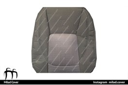 تصویر روکش صندلی کرولا الیت 2023-2024 پارچه رنگ طوسی 