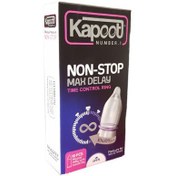 تصویر کاندوم فوق تاخیری کاپوت مدل NON STOP با رایحه دلپذیر 