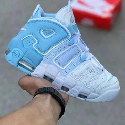 تصویر کتونی نایک air uptempo ساخت کشور ویتنام ست جذاب زنانه و مردانه Nice air uptempo