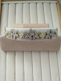 تصویر تل خارجی نگین دار مدل ستاره کد 12 