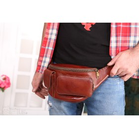 تصویر کیف کمری چرمی 