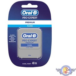 تصویر نخ دندان اورال بی Oral-B مدل pro-expert premium floss 40m Oral-B pro-expert premium floss 40m