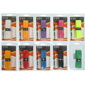 تصویر گریپ بدمینتون مدل pu_221 - مشکی 