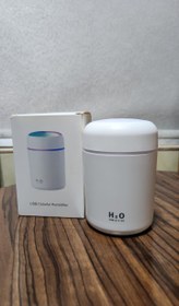 تصویر دستگاه بخور سرد مدل چراغ دار - رنگ بدنه سفید اسپیکر کامپیوتر چین سفید USB 3.0 برند HUMIDIFIER مدل دستگاه بخور سرد مدل چراغ دار