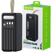 تصویر پاوربانک باوین PC053S 60000mAh مشکی BAVIN 