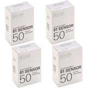 تصویر نوار دستگاه تست قند خون آرکری مدل sensor-01 مجموعه 4 عددی 
