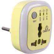 تصویر مبدل برق امگا مدل تایمر دار M100 