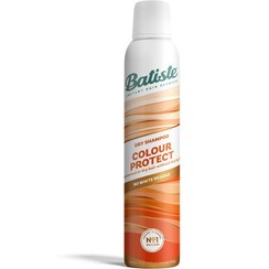 تصویر شامپو خشک باتیست (اصل) محافظ رنگ موهای رنگ شده Batiste Color Protect 