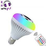 تصویر لامپ موزیکال بلوتوثی Music Bulb چراغ LED موزیکال 