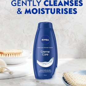 تصویر شامپو بدن نیوا مدل NIVEA CREME CARE شامپو بدن کرمی - کرم کر نیوآ شامپوبدن حجم 750 میلی لیتر