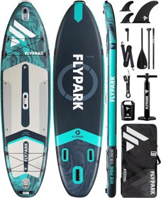 تصویر پدل برد FLYPARK مدل ice fog blue green 