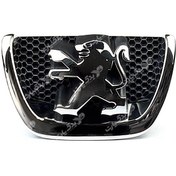 تصویر آرم جلو پنجره شرکتی ایساکو پژو 207 