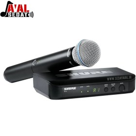 تصویر میکروفن بیسیم اورجینال SHURE_BLX24_BETA58 SHURE BLX 24 BETA 58 WIRELESS MICROPHONE