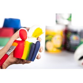 تصویر مادر رنگ اکرولیک مشکی هیراد شیمی کد DCO1600 وزن 800 گرم 