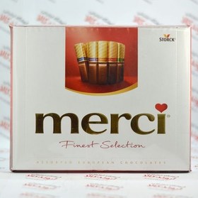 تصویر شکلات کادوئی مرسی merci مدل Assorted 