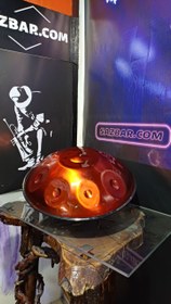 تصویر هنگ درام آرشا تیتانیوم A رنگ سفارشی ARSHA HANDPAN TITANIUM SPECIAL 